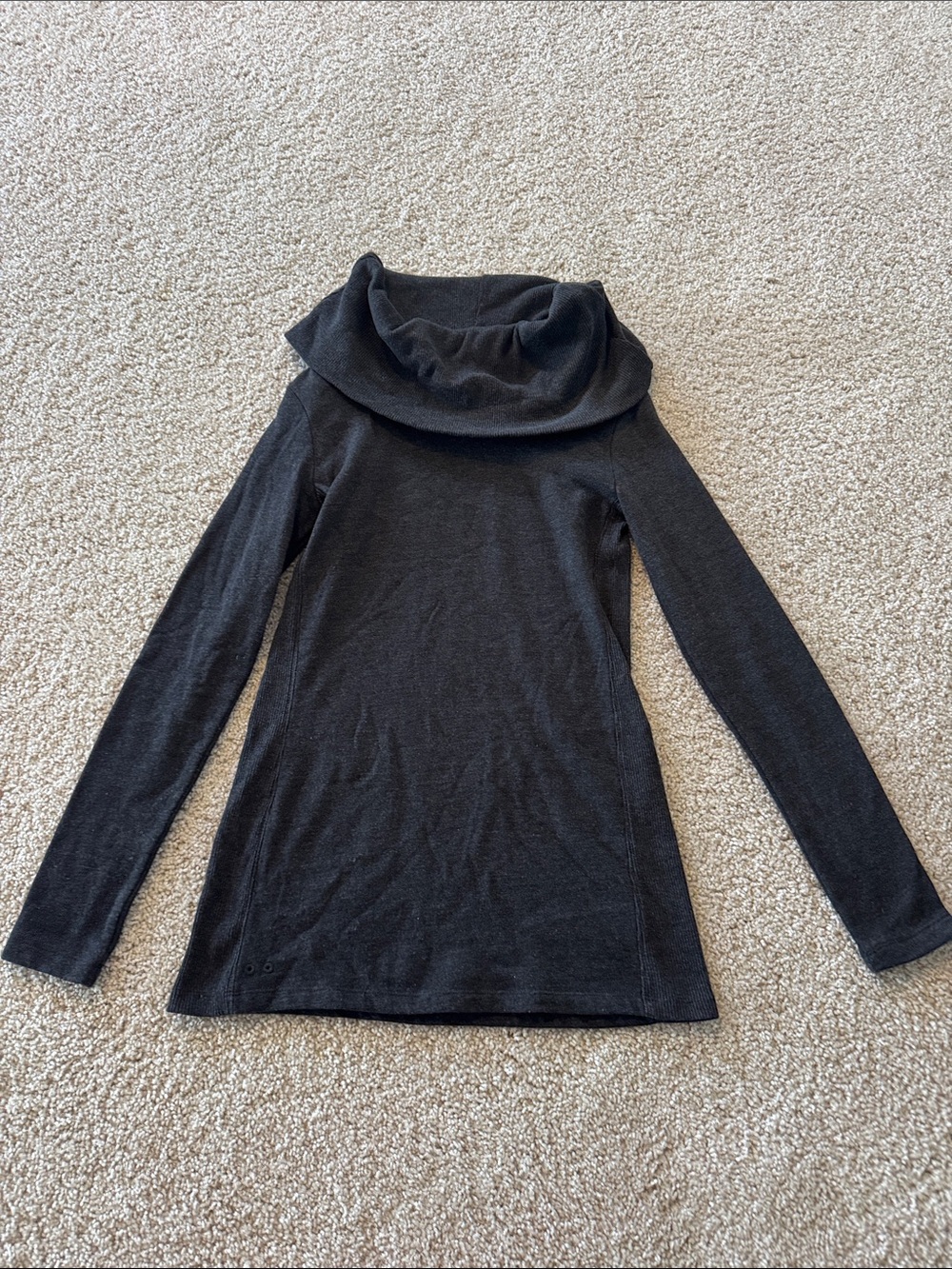 Women’s Converse Black Cowl Neck Sweater Tunic